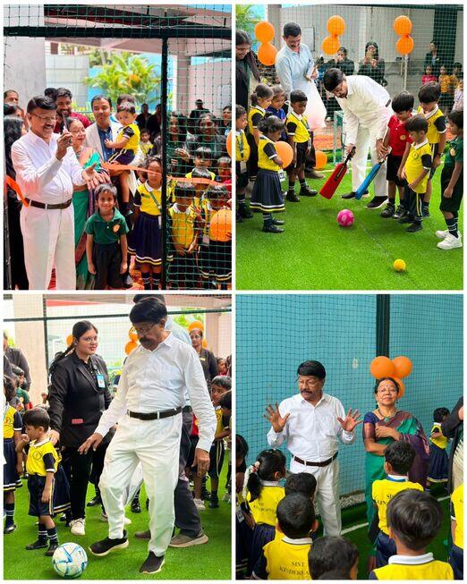 Kindergarten Turf Inauguration